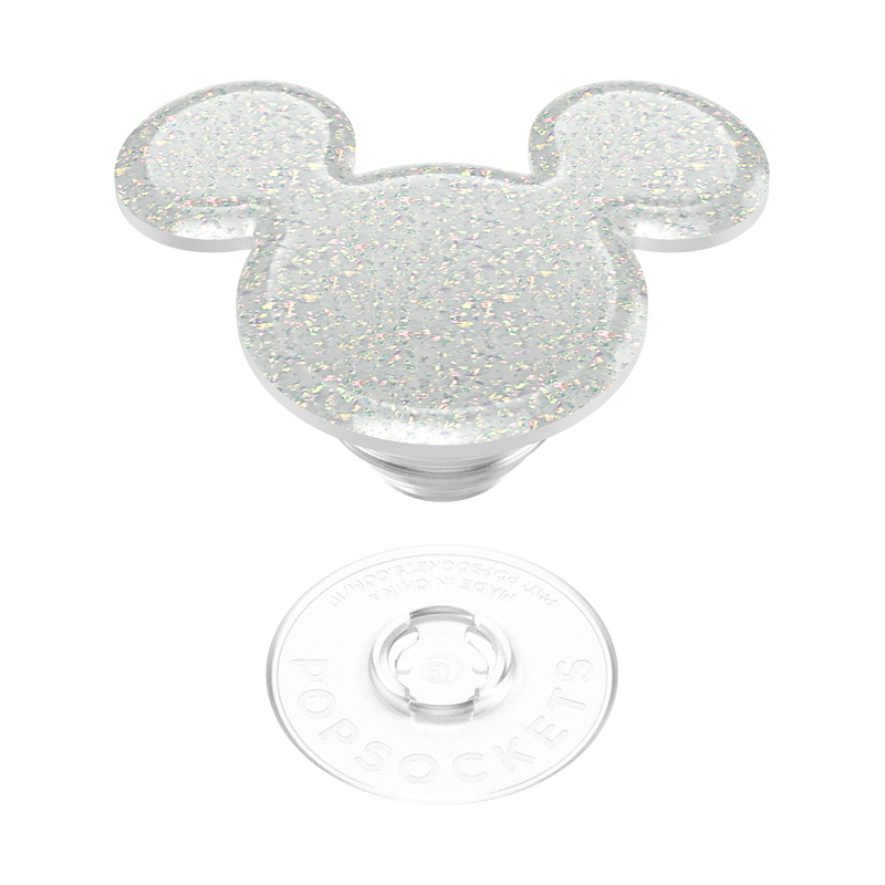 Earridescent White Glitter Mickey Mouse image number 6